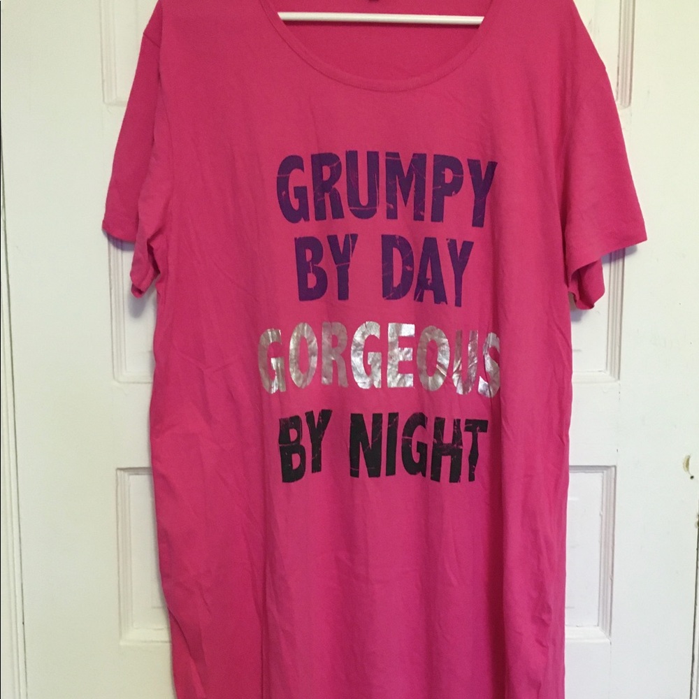 Comfy and Cute Graphic Tee Night Shirt